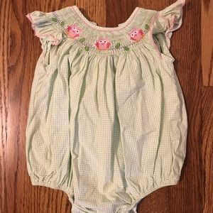 Smocked Owl Bubble Outfit